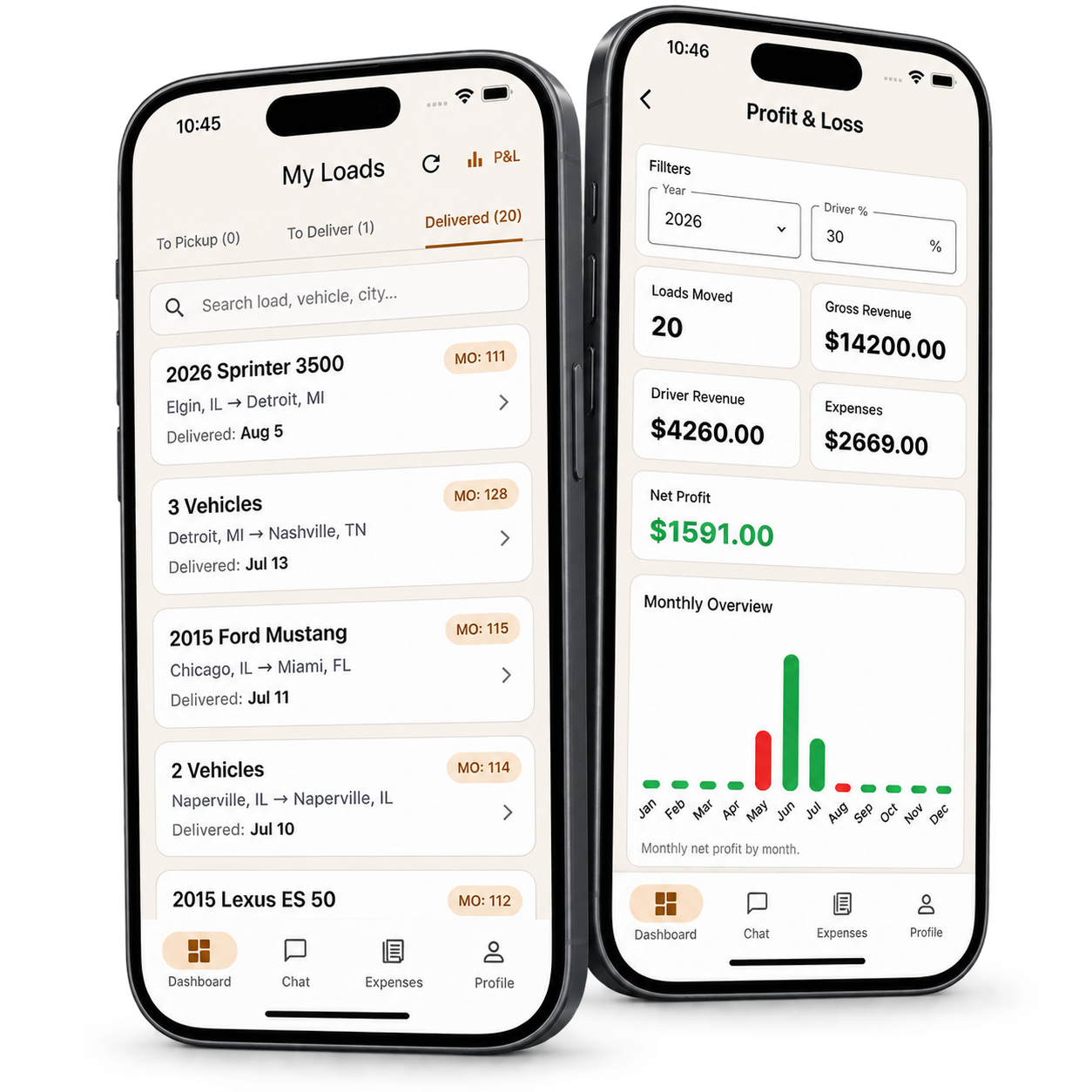 V-SHIPP My Loads mobile app